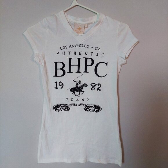Beverly Hills Polo Club Women's White Pullover Shirt, Size XS/S - Picture 1 of 6